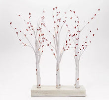 3-Piece Illuminated Birch Forest Centerpiece by Valerie Brown, - Midtown Bargains
