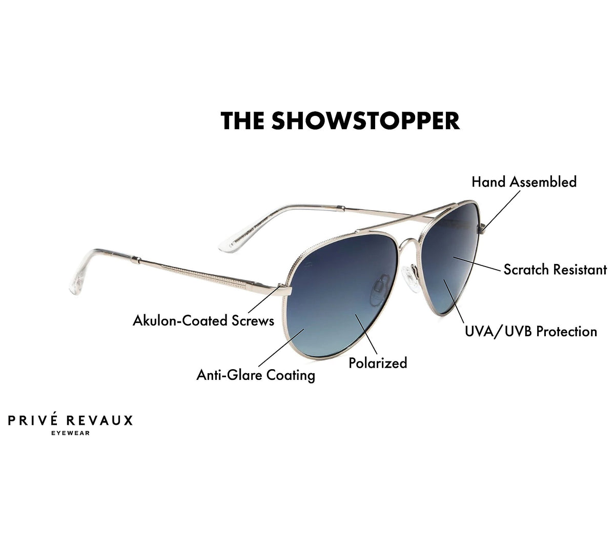 Prive revaux the cheap showstopper polarized sunglasses