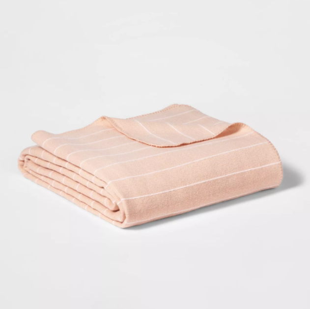 Modern Striped Bed Blanket, Full/Queen - Project 62 + Nate Berkus - Midtown Bargains