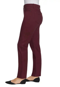 Gloria Vanderbilt Ladies' Amanda Stretch Denim Jeans Red Size 6 Tall