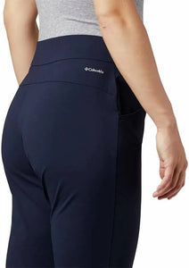 Women's Columbia Anytime Omni-Shield Casual  Capri Pants Small Navy