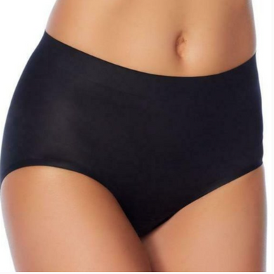 Nearly Nude High-Cut Thinvincible Brief, Black, Size 2X - Midtown Bargains