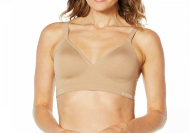 Nearly Nude Womens Seamless Comfortable Lounge Bra - Midtown Bargains