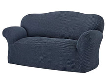 Paulato by Gaico Roma 2-Seater Stretch Furniture Cover Denim - Midtown Bargains