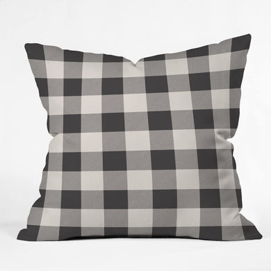 Deny Designs Zoe Wodarz City Plaid Indoor Throw Pillow, 16