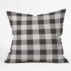 Deny Designs Zoe Wodarz City Plaid Indoor Throw Pillow, 16" x 16" - Midtown Bargains