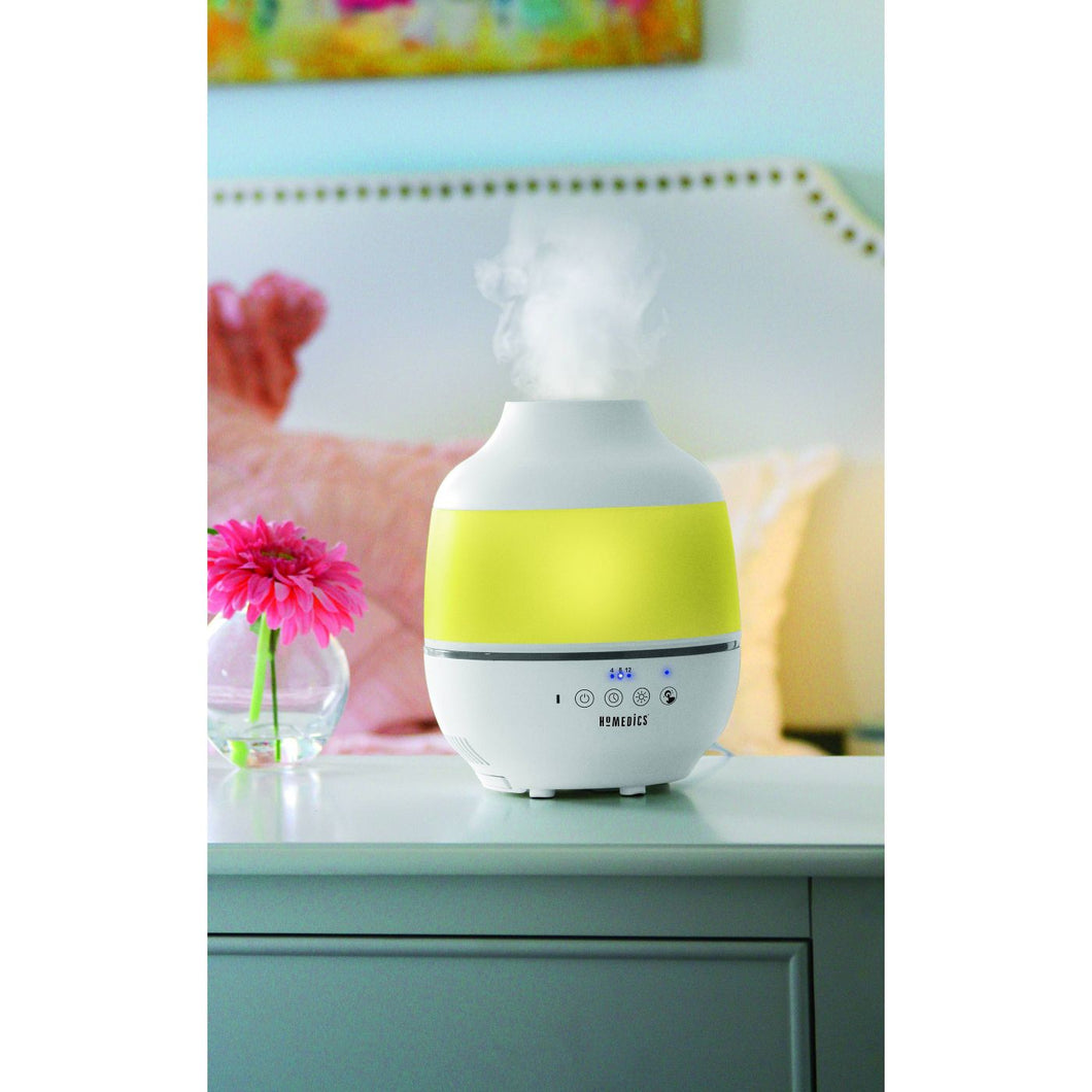 0.5gal Cool Mist Ultrasonic Humidifier with Aroma, White ***Box May Be Damaged - Midtown Bargains