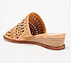 Vince Camuto Leather Wedge Slide Sandals, Rallema - Midtown Bargains