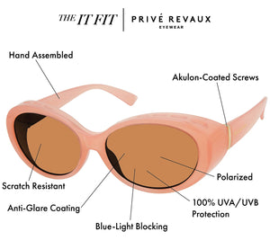 Prive Revaux The IT Fit Polarized Sunglasses - Midtown Bargains