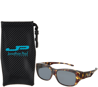Jonathan Paul Polarized Fitovers Sunglasses with AR Coating, ** Purple, - Midtown Bargains