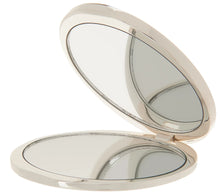 Crystal Initial Compact Mirror with Magnification by Lori Greiner Q Initial - Midtown Bargains