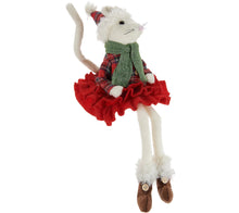 Set of 2 Posable Holiday Mice by Valerie - Midtown Bargains