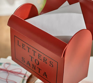 "Letters to Santa" Metal Mail Box by Valerie Red, - Midtown Bargains