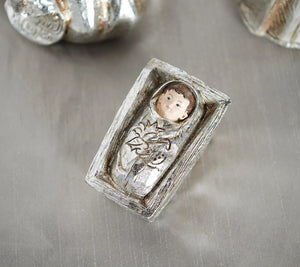 3-Piece Glistening Holy Family Set by Valerie - Midtown Bargains