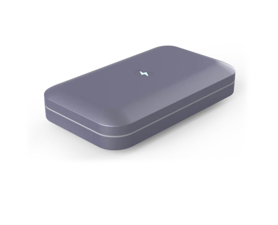 PhoneSoap UV Sanitizer and Charger by Lori Greiner Periwinkle COLOR - Midtown Bargains