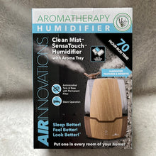 Air Innovations Clean Mist Humidifier with Sensa Touch and Aroma Tray Oak