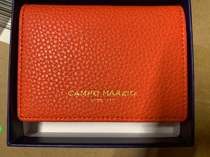 Campo Marzio Leather Card Holder / Wallet - Midtown Bargains