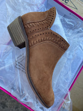 Vince Camuto Leather or Suede Booties - Parrla Size 6-1/2 Wide