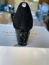 Taryn Rose Suede Pumps with Heel Detail, Marigold