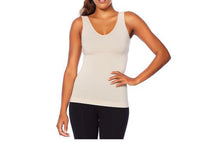 Nearly Nude Smoothing V-Neck Compression Cami Tank Top - Midtown Bargains