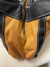 American Leather Co. Leather and Suede Shopper - Brookfield CafeLatte/Black,