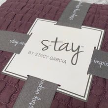 Stay by Stacy Garcia 50" x 70" Peaceful Pebble Throw Merlot Color - Midtown Bargains